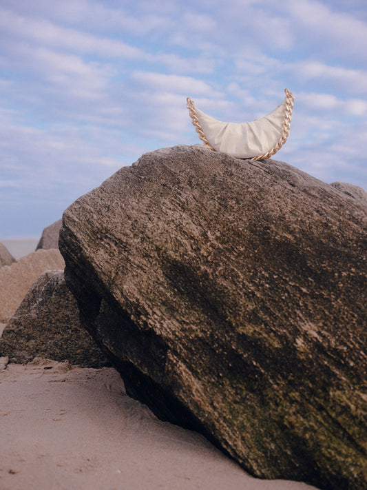 White Croissant Bag