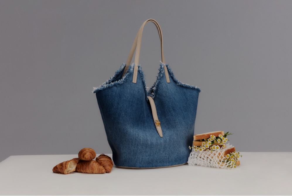 Denim Garden Bag