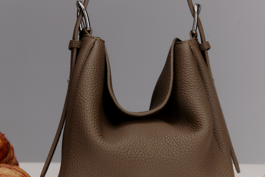 Etoupe Togo Cube Bag